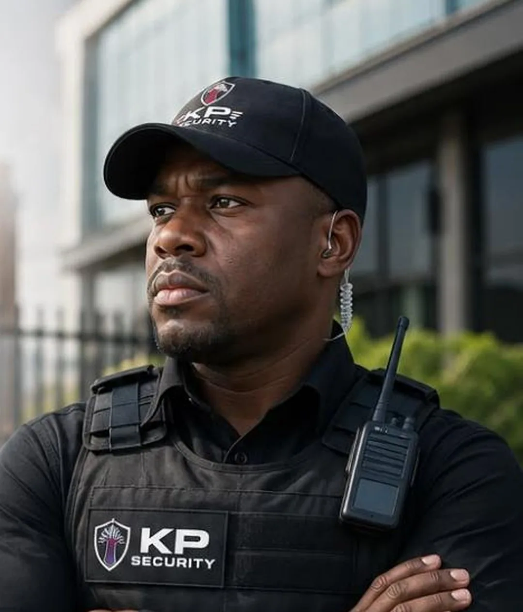 KP Security officer on duty